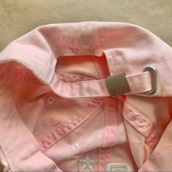 🇺🇸 Steve Madden Pink Baseball Cap - Picture 4 of 4